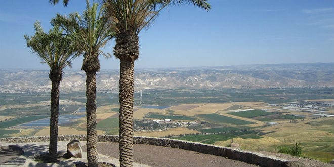 Jordan Valley in Israel