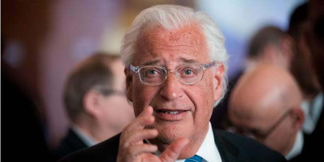 US Ambassador David Friedman (Photo via Flash90)