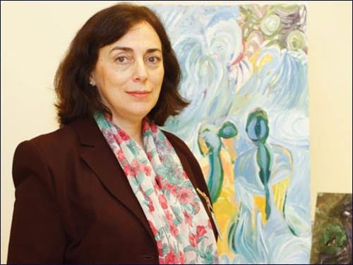 Prof. Rivka Inzelberg at her clinic. (Photo: Nir-Keidar)
