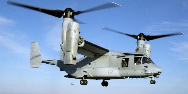 Pentagon to Sell Israel V-22 Osprey Aircraft