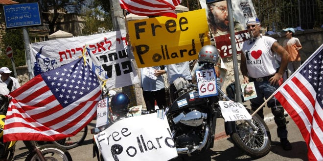 Demonstrators call for Pollard's Release in Jerusalem