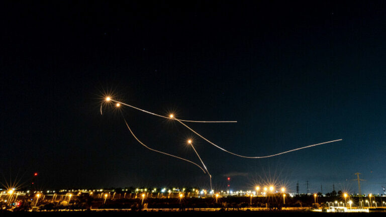 Iron Rockets Iron Dome Intercepts Hamas Rocket Over Temple Mount as Jerusalem Arabs ...